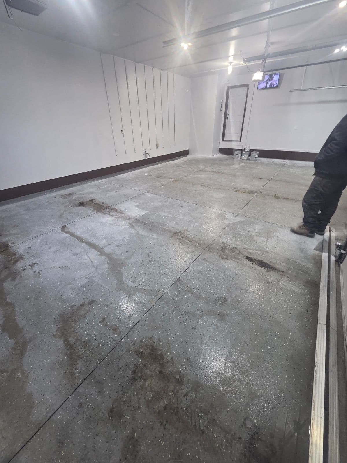 Garage Floor Makeover in Edina MN