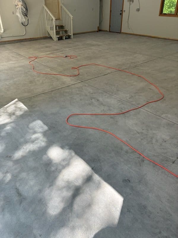 Gallery photos for Garage Transformation with Flaked Epoxy in Maple Grove: Image #3