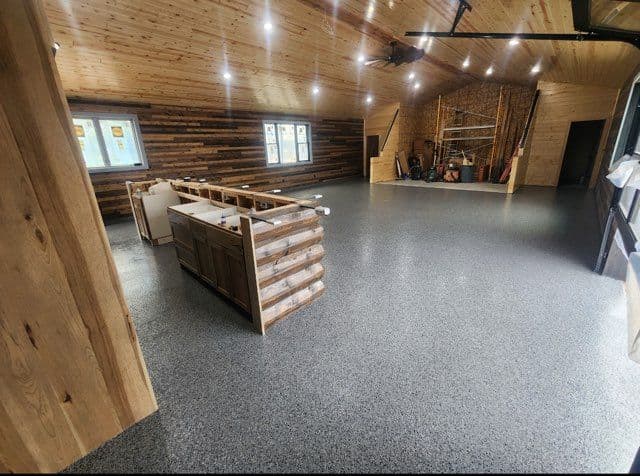 Gallery photos for Lakeville Polyurea Garage Transformation for Relaxation: Image #2