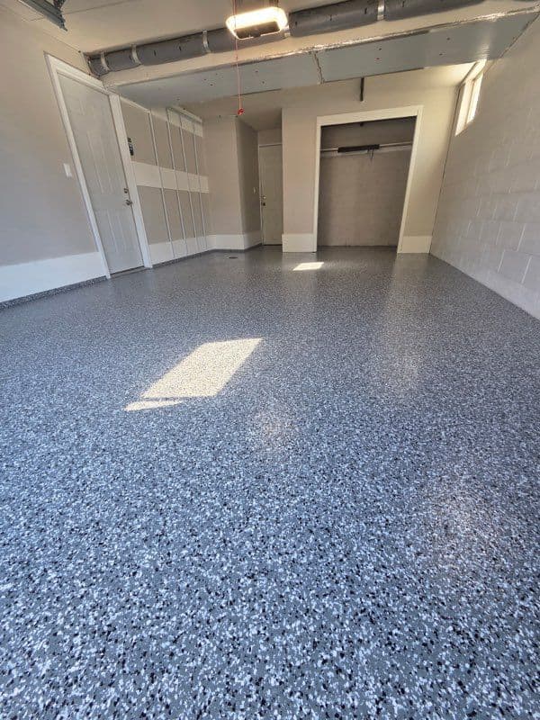 Garage Floor Epoxy Makeover in St. Louis Park image