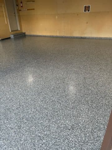 Gallery photos for From Cracks to Epoxy Brilliance in the Garage: Image #1